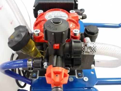 regulating valve on 120L wheelbarrow sprayer - Gas